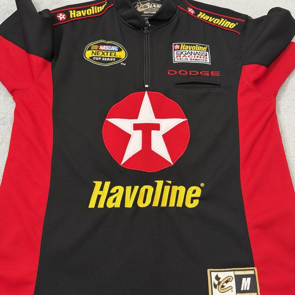 Nascar Havoline Ganassi Racing Dodge Pit Crew Shirt Montoya #42 Medium Jersey